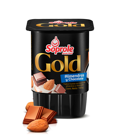 Yoghurt Gold Almendra Chocolate 165g